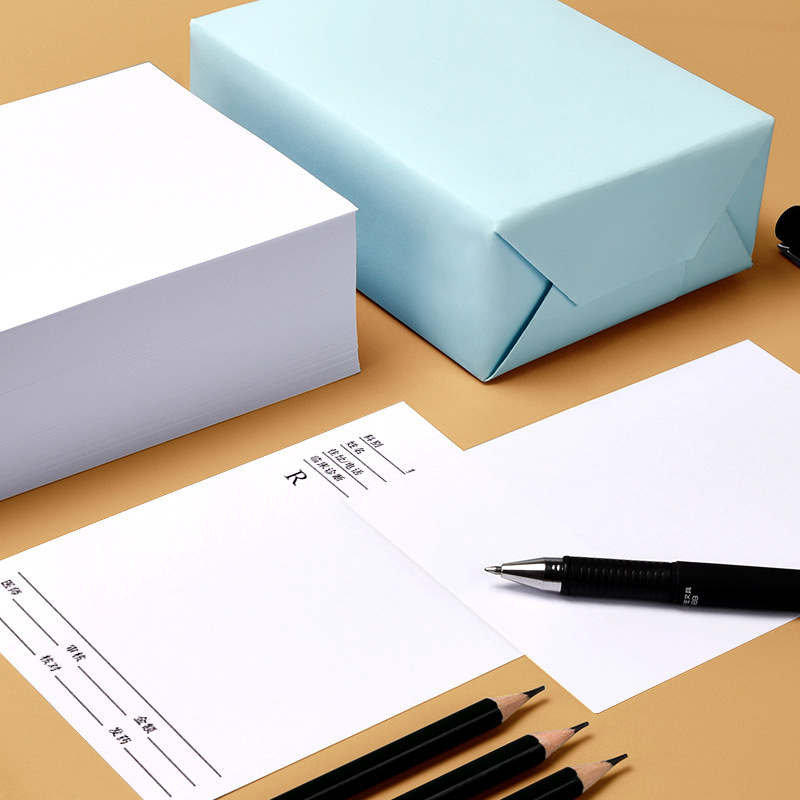 Double-sided list paper